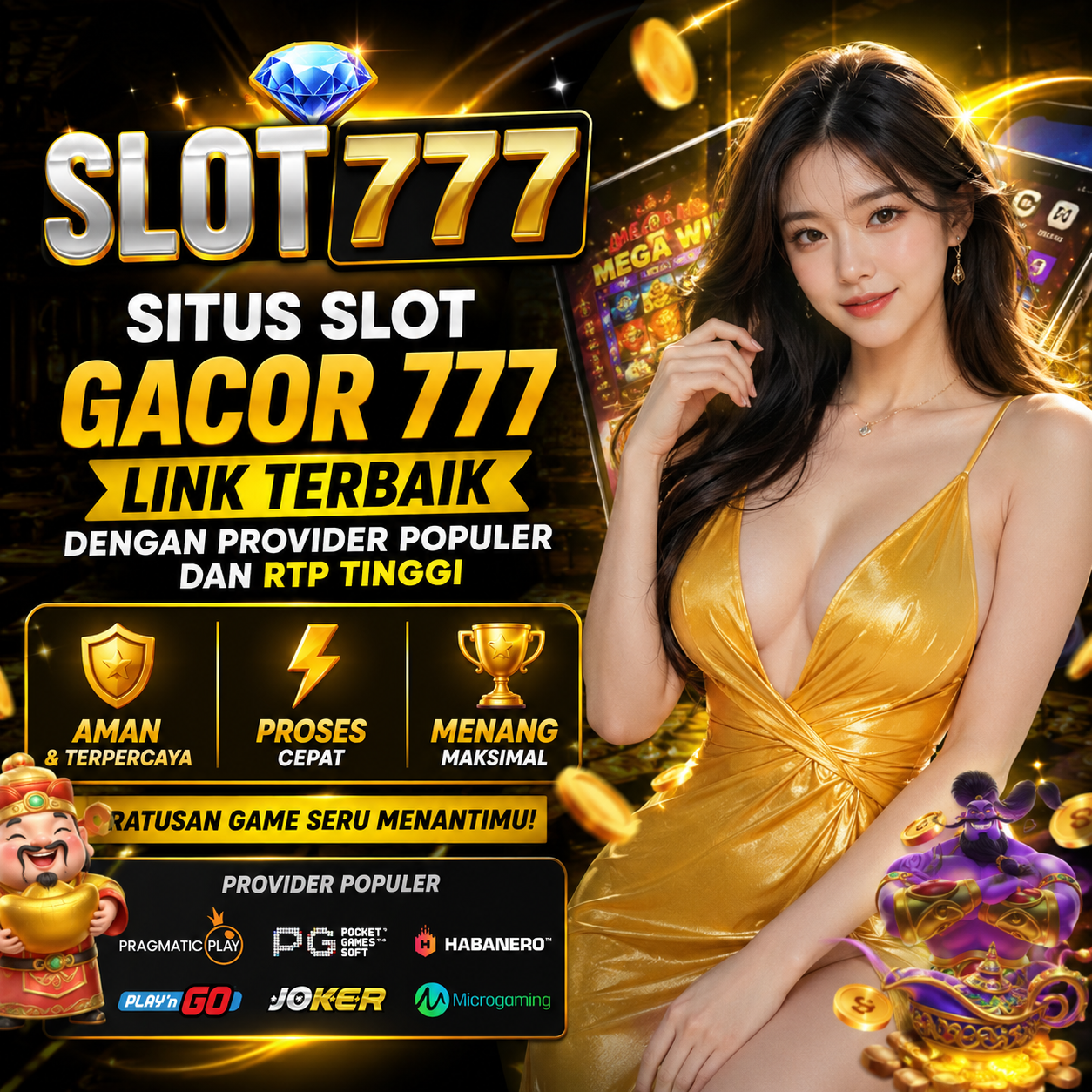 SLOT777 💎 Situs Slot 777 Gacor Agen Resmi Link Terbaru Mudah Diakses Bet 200